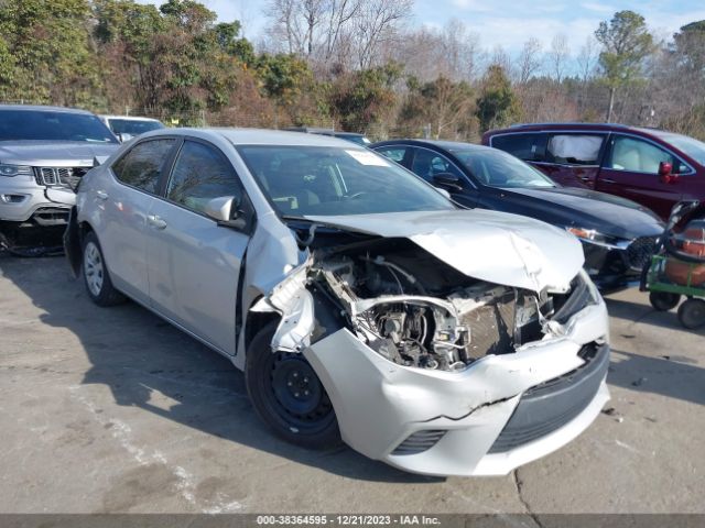 TOYOTA COROLLA 2015 2t1burhe0fc264996