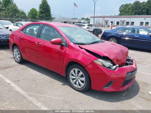 TOYOTA COROLLA 2015 2t1burhe0fc302176