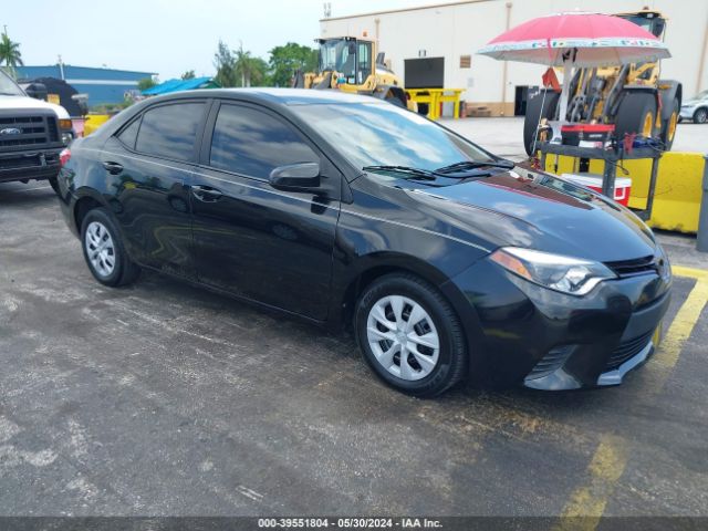 TOYOTA COROLLA 2015 2t1burhe0fc310116