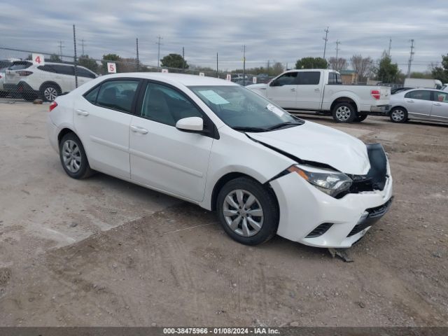 TOYOTA COROLLA 2015 2t1burhe0fc311511