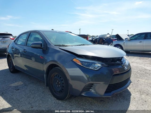 TOYOTA COROLLA 2015 2t1burhe0fc345156