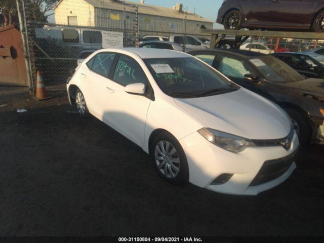 TOYOTA COROLLA 2015 2t1burhe0fc354441