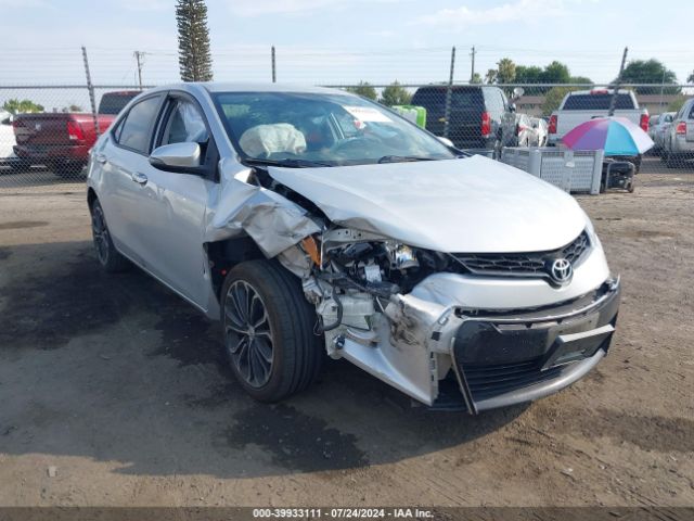 TOYOTA COROLLA 2015 2t1burhe0fc360062