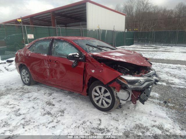 TOYOTA COROLLA 2015 2t1burhe0fc395135