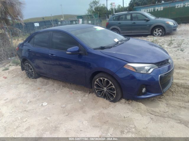 TOYOTA COROLLA 2015 2t1burhe0fc405761