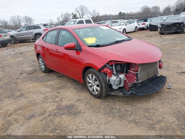 TOYOTA COROLLA 2015 2t1burhe0fc407722