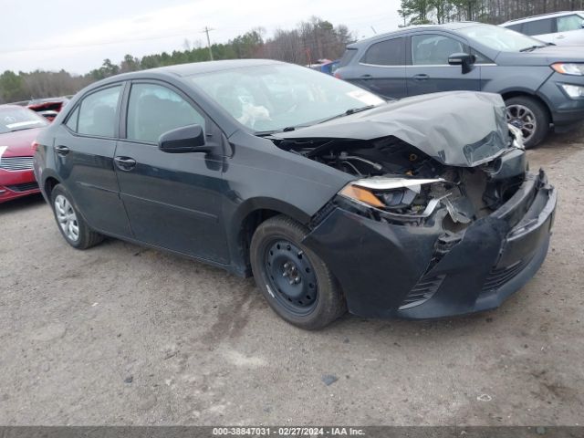 TOYOTA COROLLA 2015 2t1burhe0fc409552