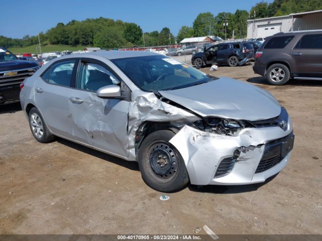 TOYOTA COROLLA 2015 2t1burhe0fc429350