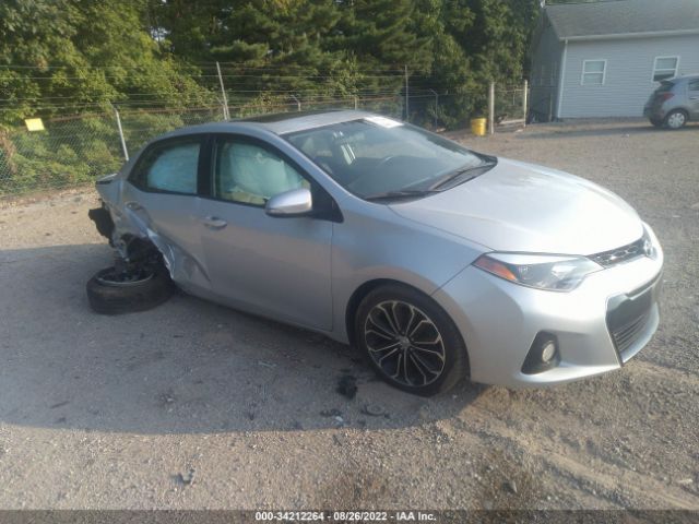 TOYOTA COROLLA 2015 2t1burhe0fc449565