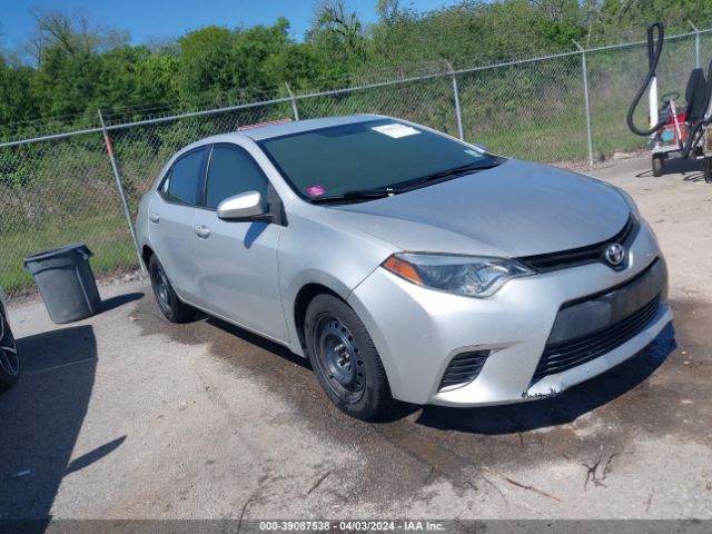 TOYOTA COROLLA 2016 2t1burhe0gc597765