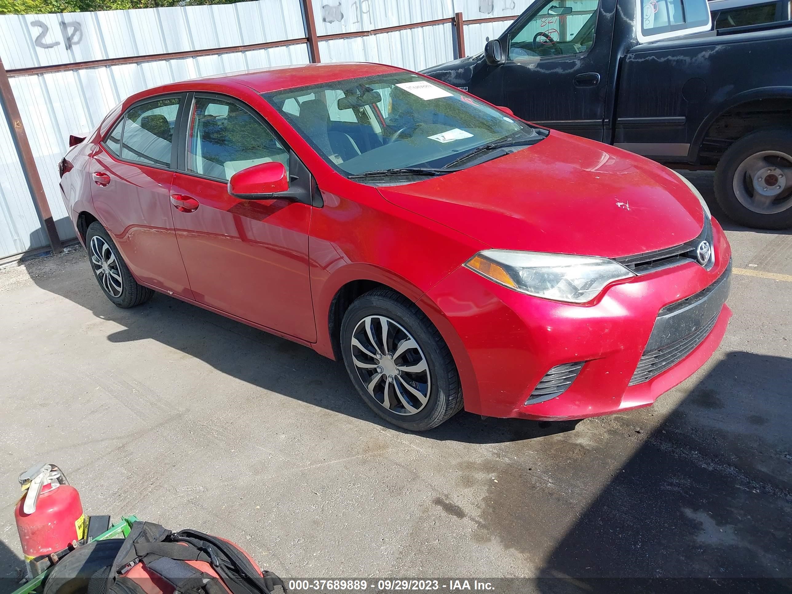 TOYOTA COROLLA 2016 2t1burhe0gc602608