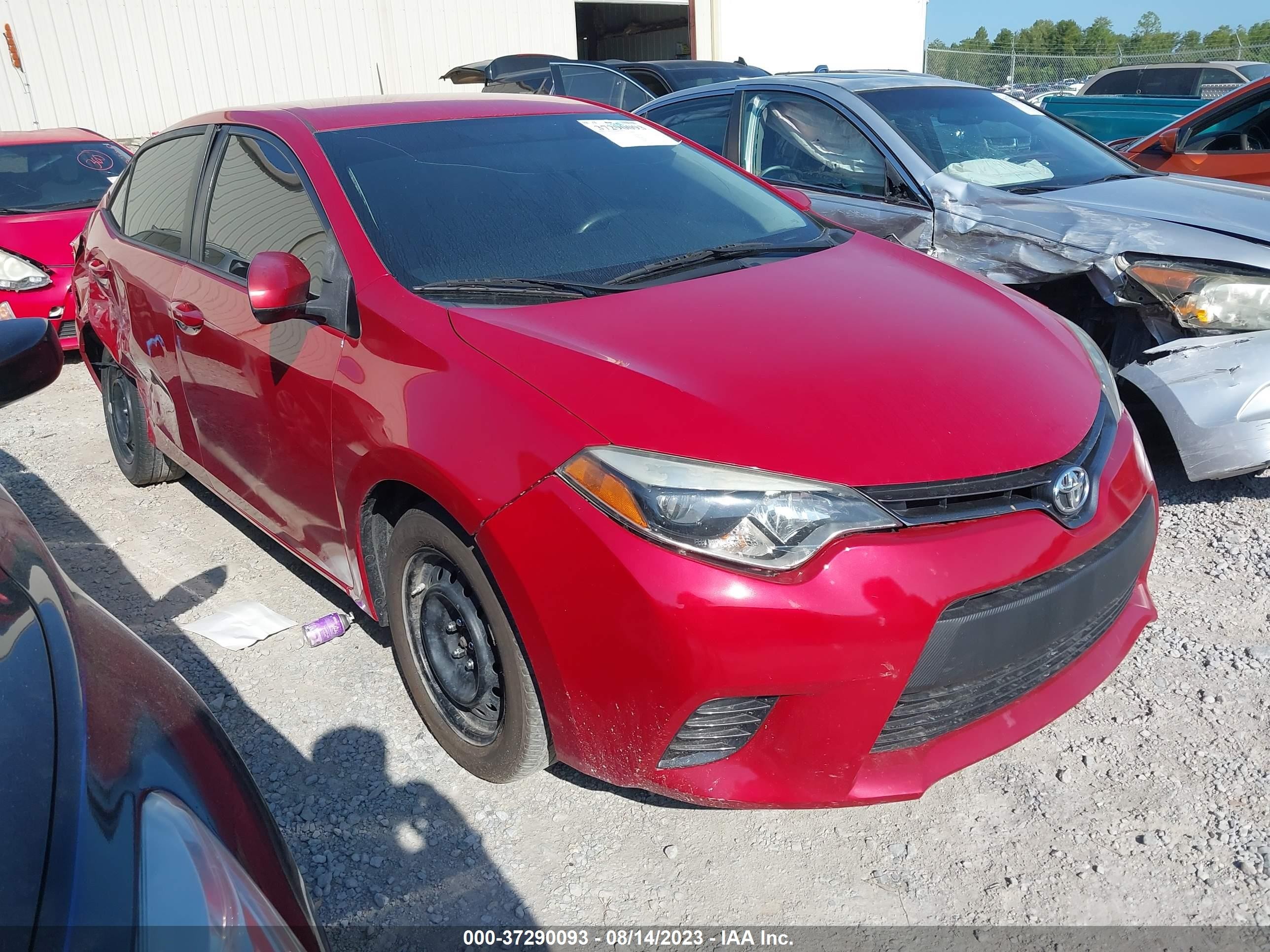 TOYOTA COROLLA 2016 2t1burhe0gc706175