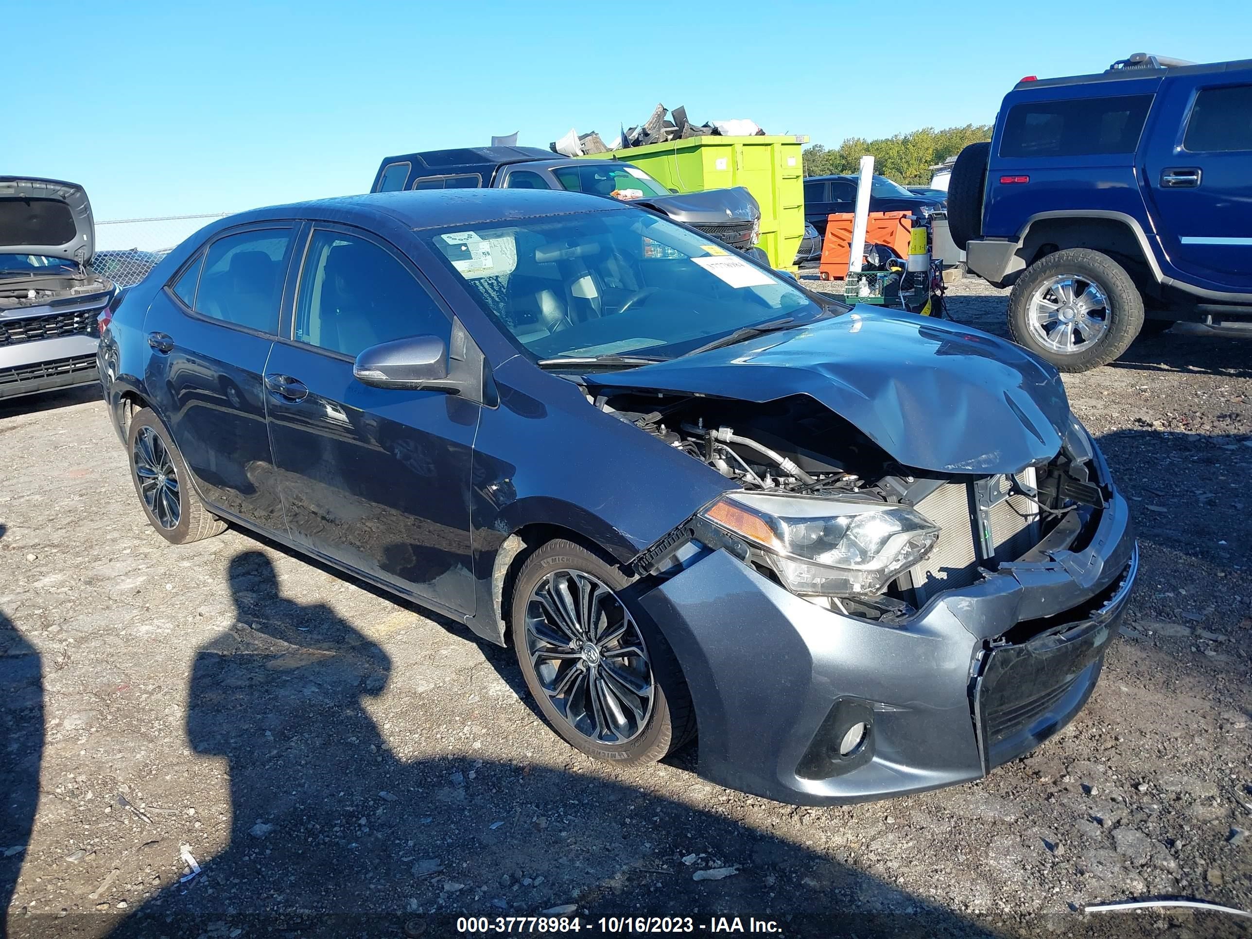 TOYOTA COROLLA 2016 2t1burhe0gc706287