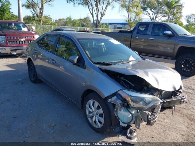 TOYOTA COROLLA 2016 2t1burhe0gc726586