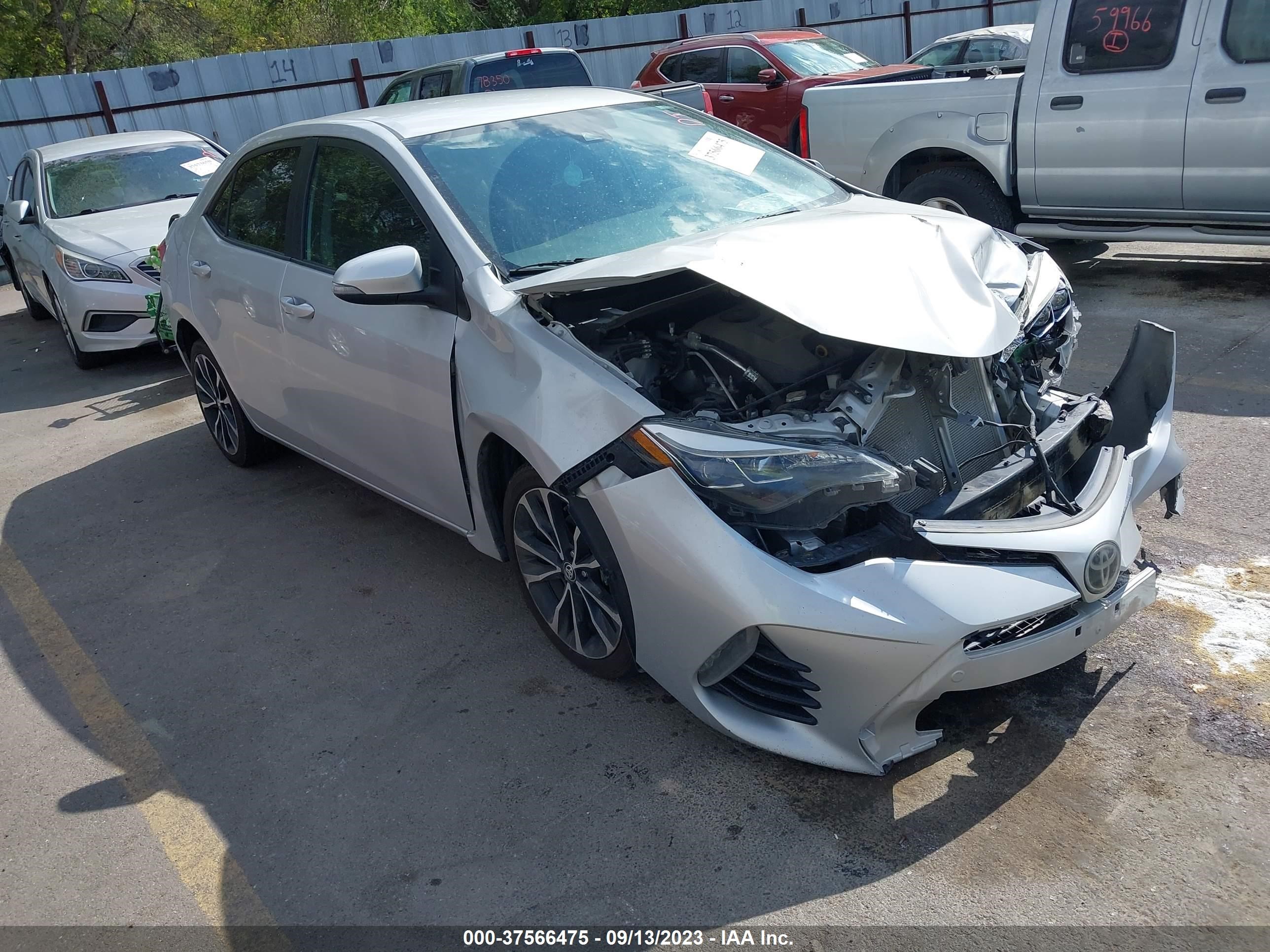 TOYOTA COROLLA 2017 2t1burhe0hc758438