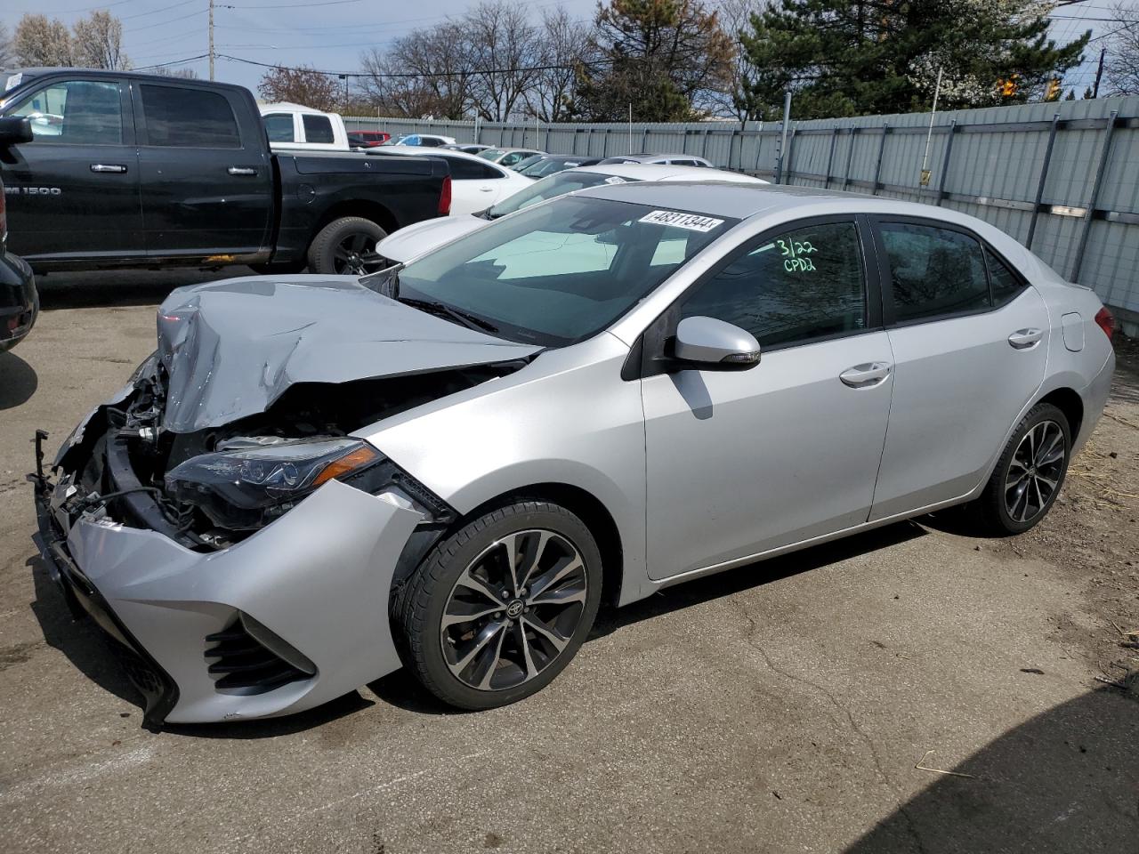 TOYOTA COROLLA 2017 2t1burhe0hc821229