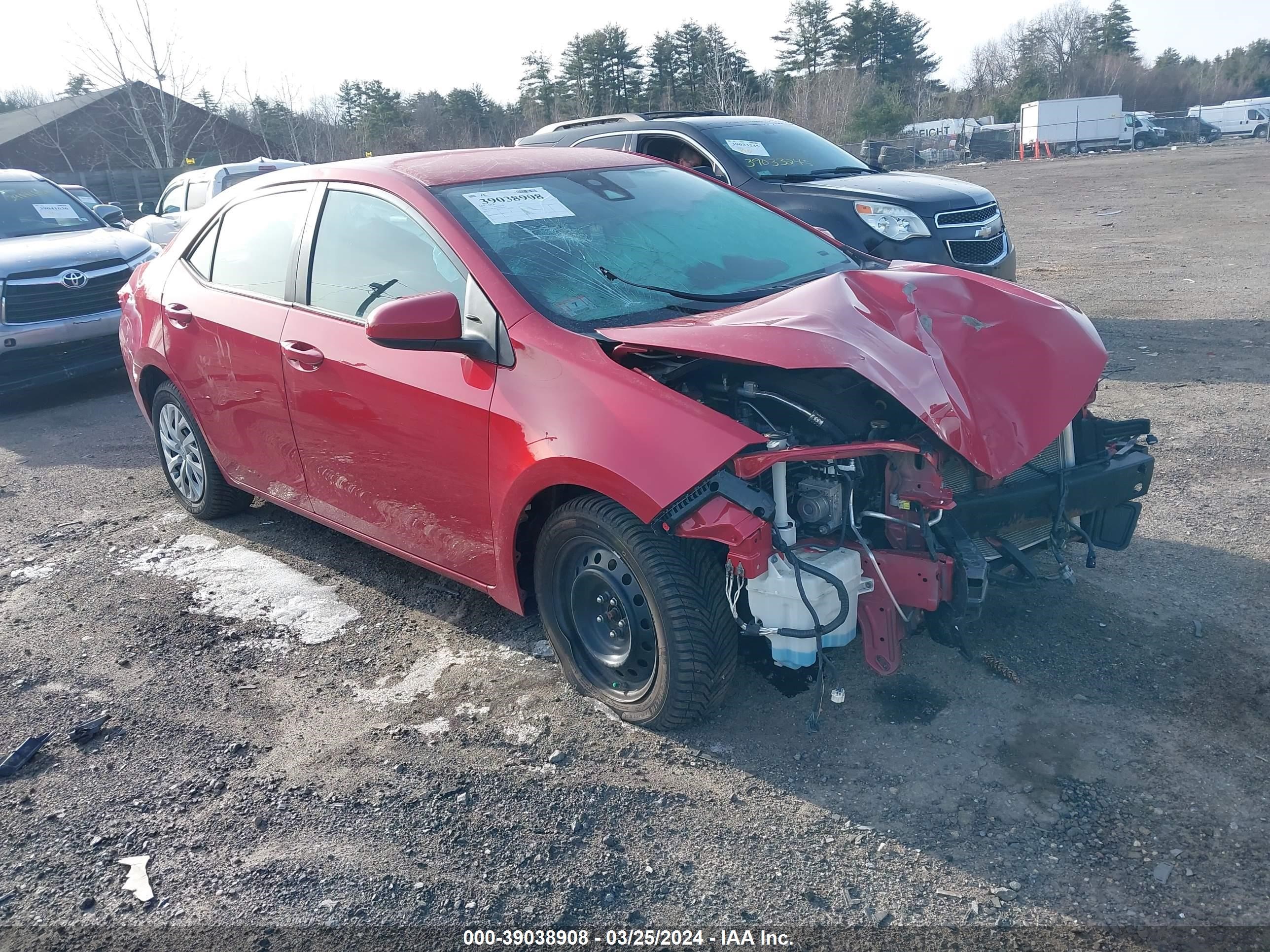 TOYOTA COROLLA 2017 2t1burhe0hc924893