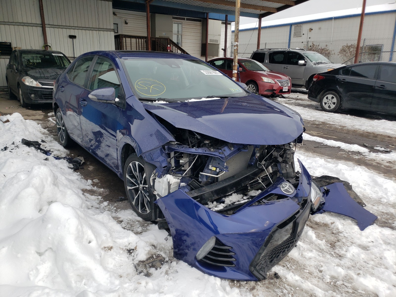 TOYOTA COROLLA L 2018 2t1burhe0jc010374