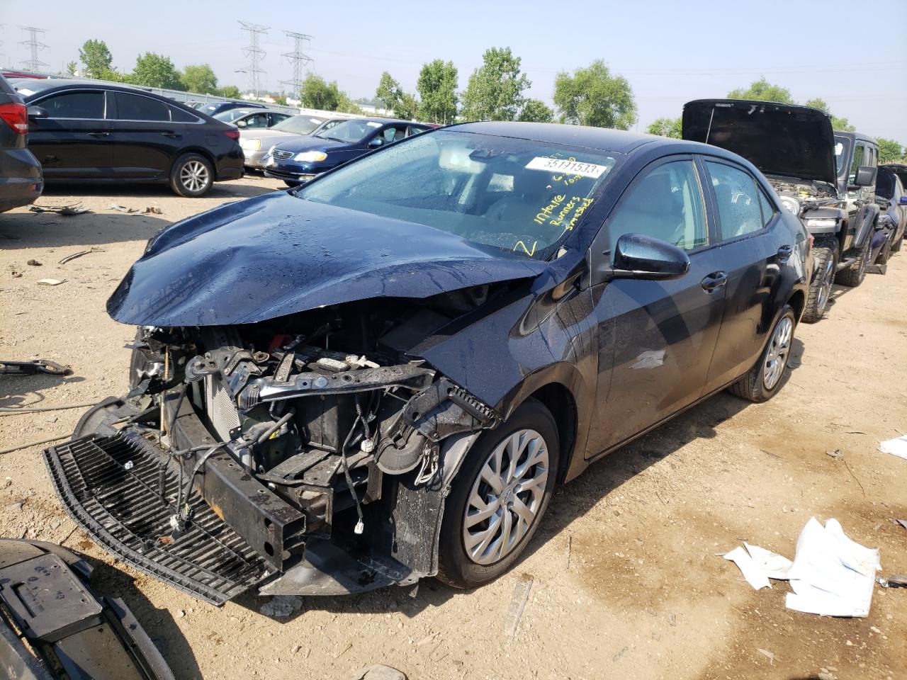 TOYOTA COROLLA 2018 2t1burhe0jc015008