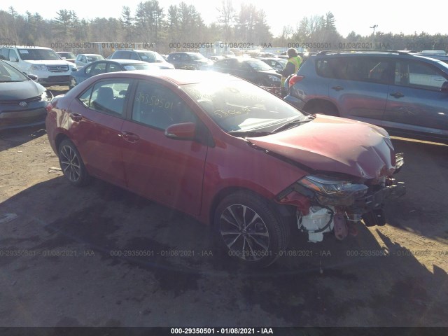 TOYOTA COROLLA 2018 2t1burhe0jc103346