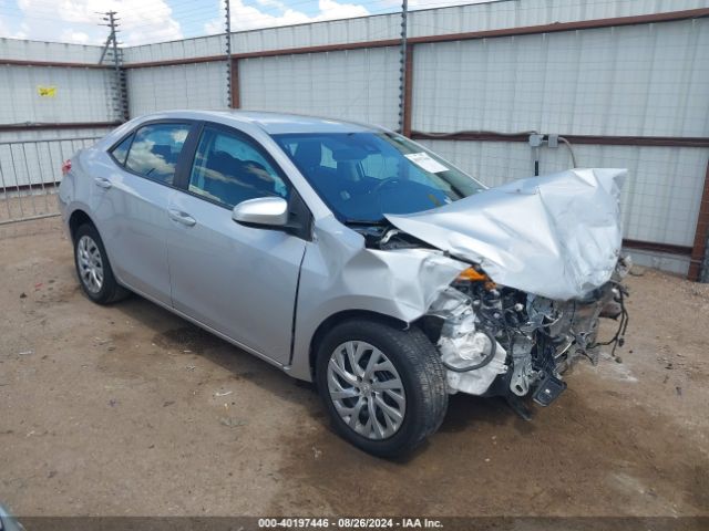 TOYOTA COROLLA 2018 2t1burhe0jc124553