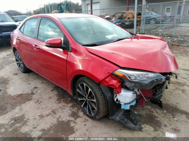 TOYOTA COROLLA 2019 2t1burhe0kc182258