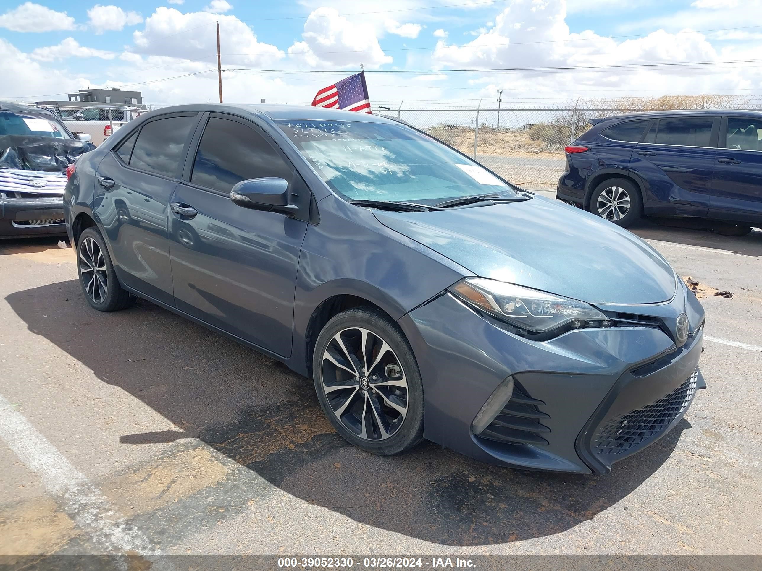 TOYOTA COROLLA 2019 2t1burhe0kc243477