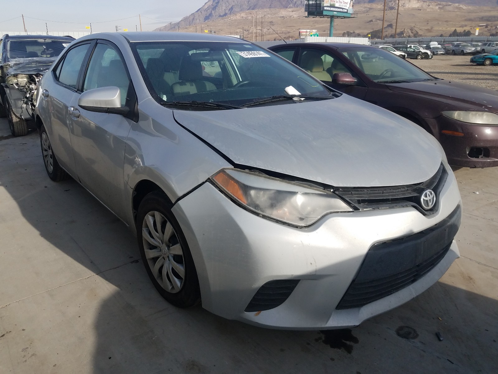 TOYOTA COROLLA L 2014 2t1burhe1ec007974