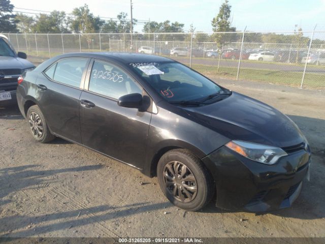 TOYOTA COROLLA 2014 2t1burhe1ec013645