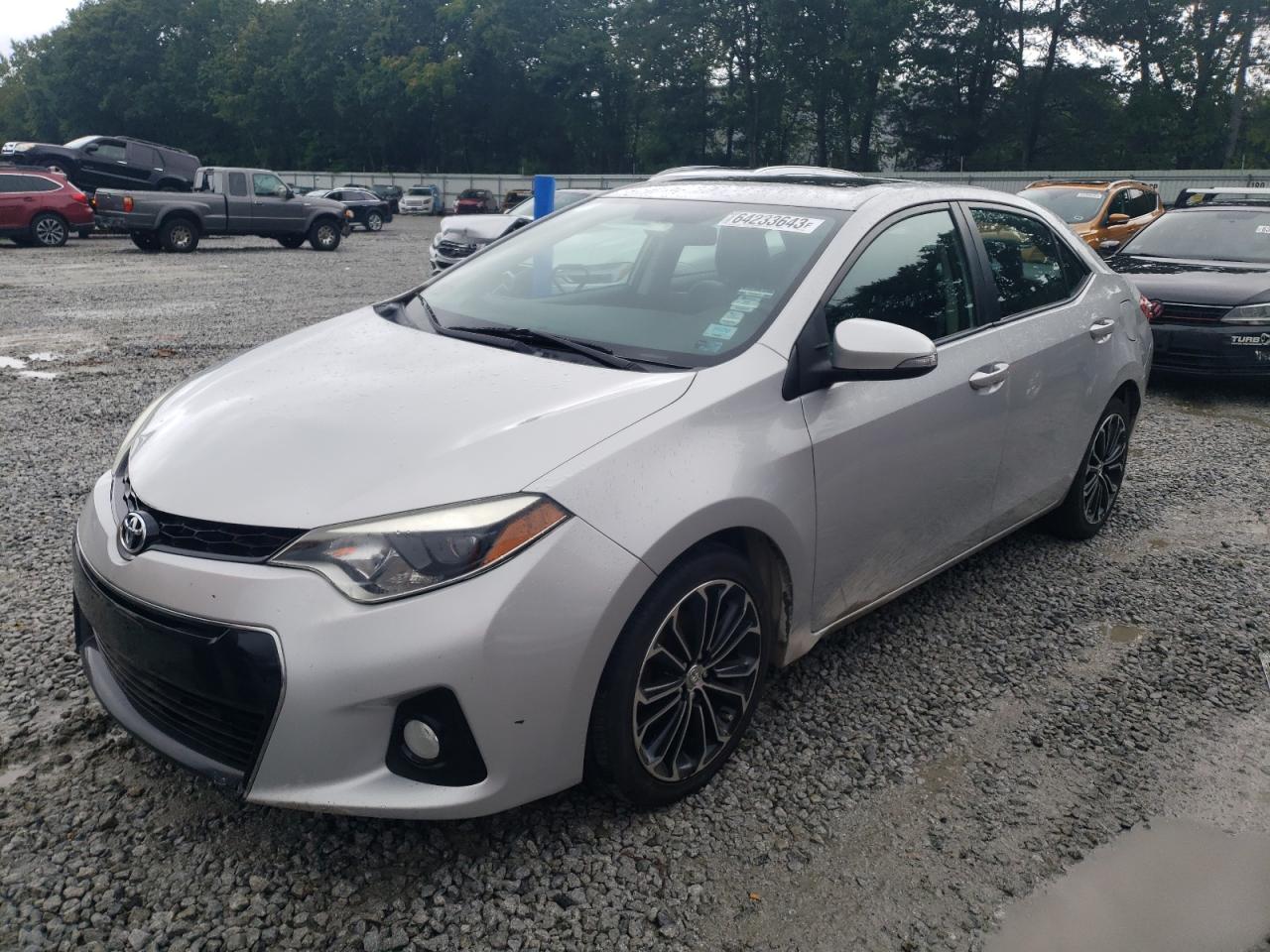 TOYOTA COROLLA 2014 2t1burhe1ec063865