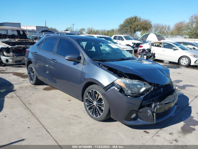 TOYOTA COROLLA 2014 2t1burhe1ec103376