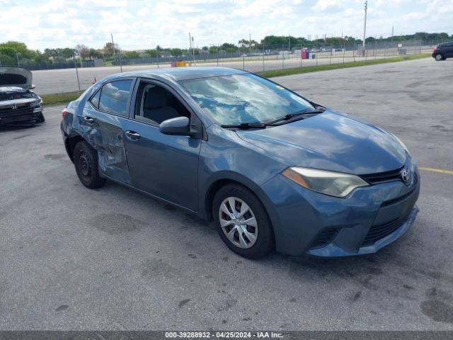 TOYOTA COROLLA 2014 2t1burhe1ec105418