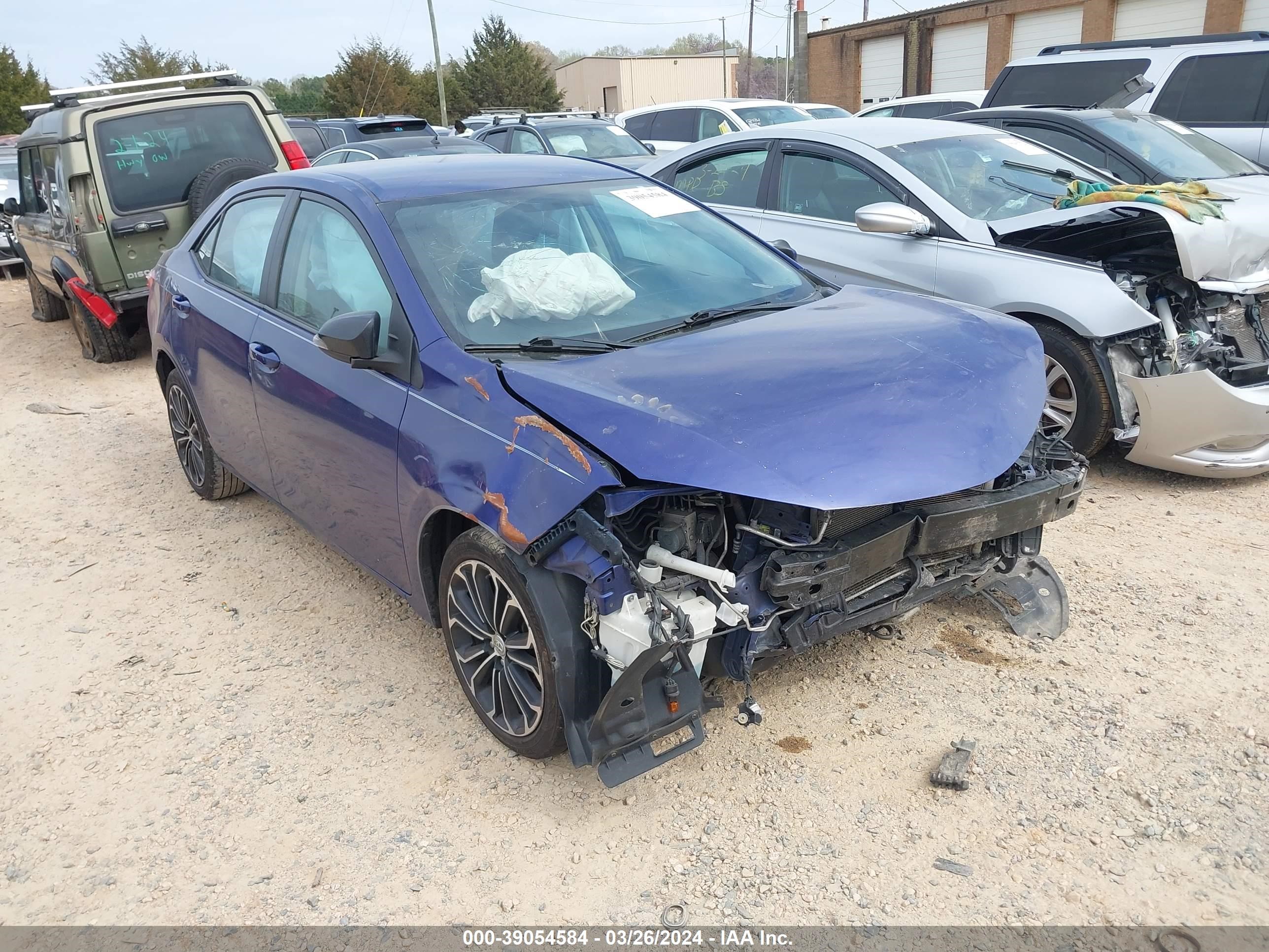 TOYOTA COROLLA 2014 2t1burhe1ec110201