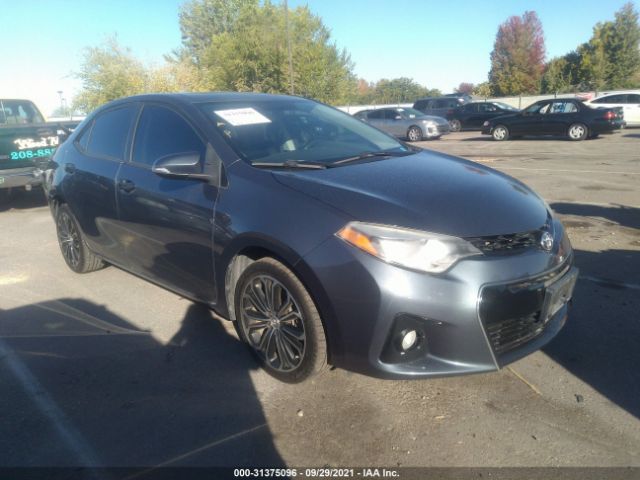 TOYOTA COROLLA 2014 2t1burhe1ec151928