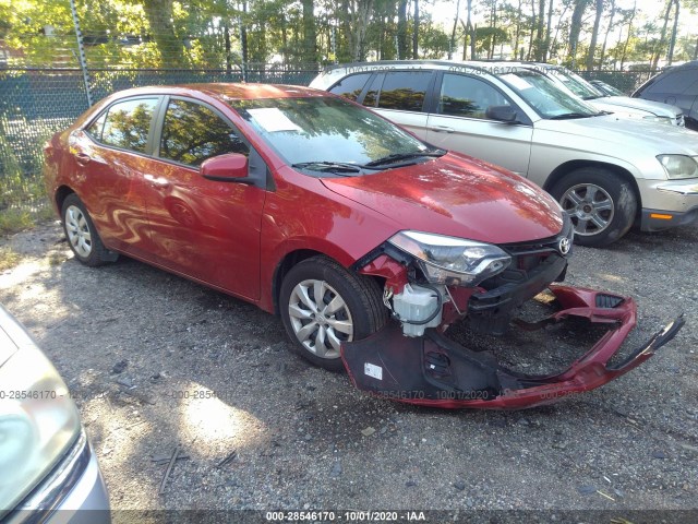 TOYOTA COROLLA 2014 2t1burhe1ec194990