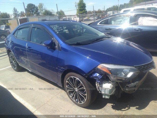 TOYOTA COROLLA 2014 2t1burhe1ec201114