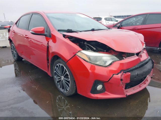 TOYOTA COROLLA 2014 2t1burhe1ec215658