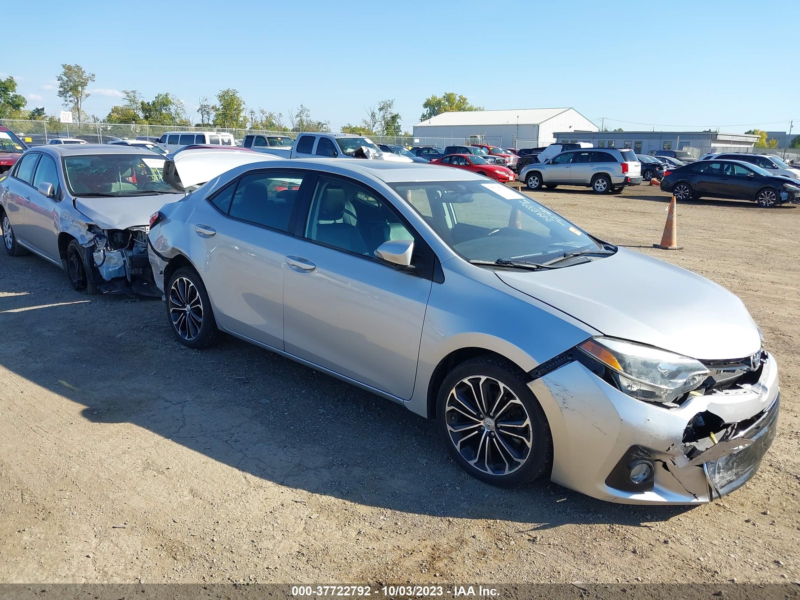 TOYOTA COROLLA 2014 2t1burhe1ec218933