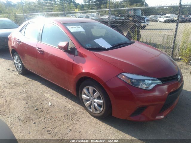 TOYOTA COROLLA 2014 2t1burhe1ec221878