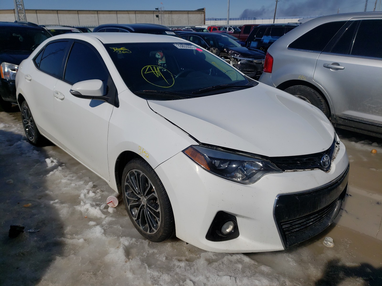 TOYOTA COROLLA L 2014 2t1burhe1ec226787