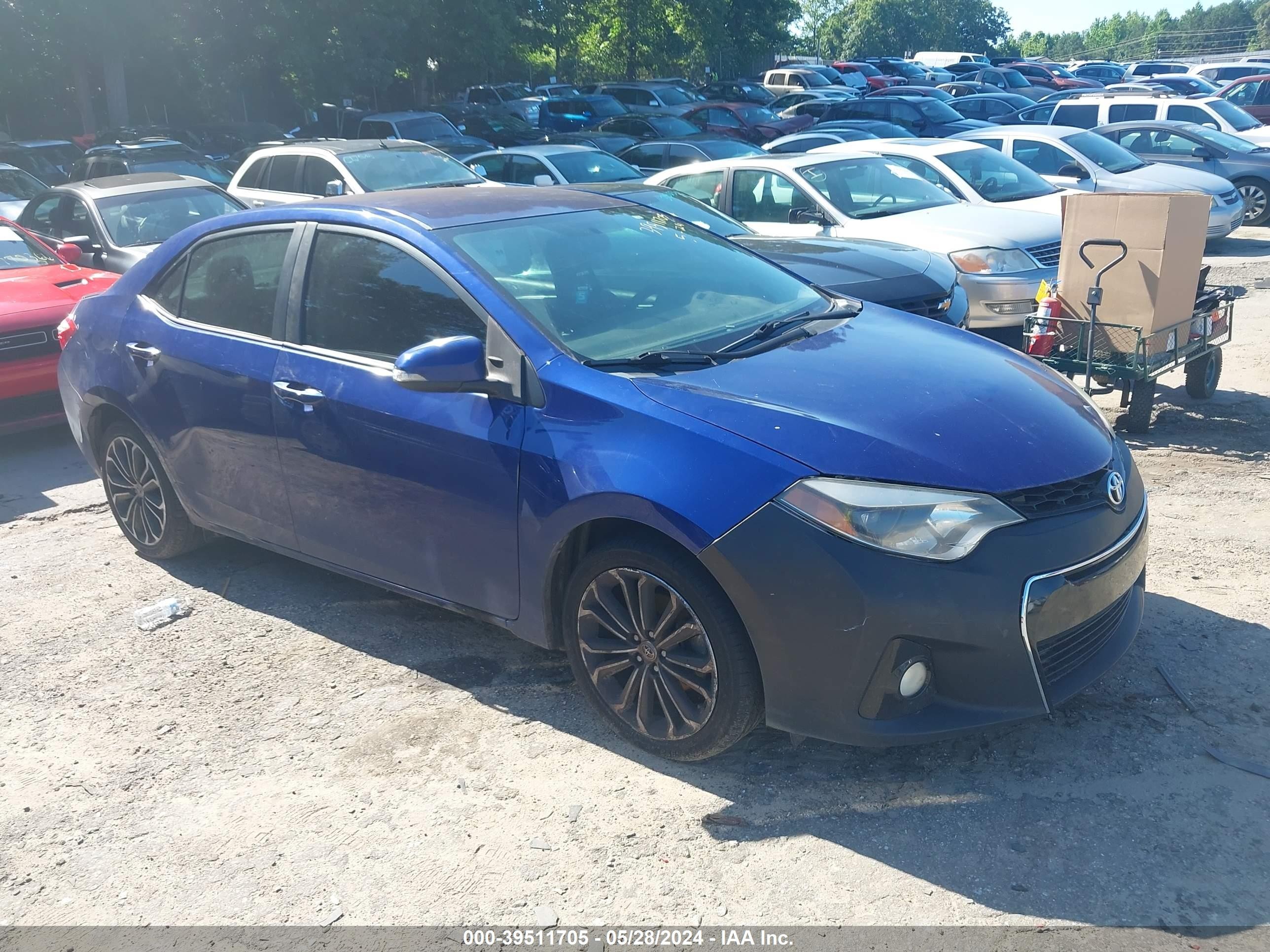 TOYOTA COROLLA 2015 2t1burhe1fc238293