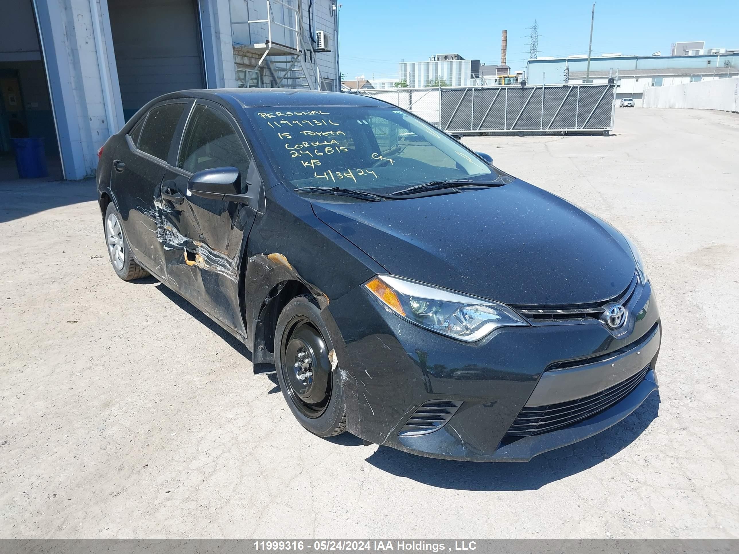 TOYOTA COROLLA 2015 2t1burhe1fc246815