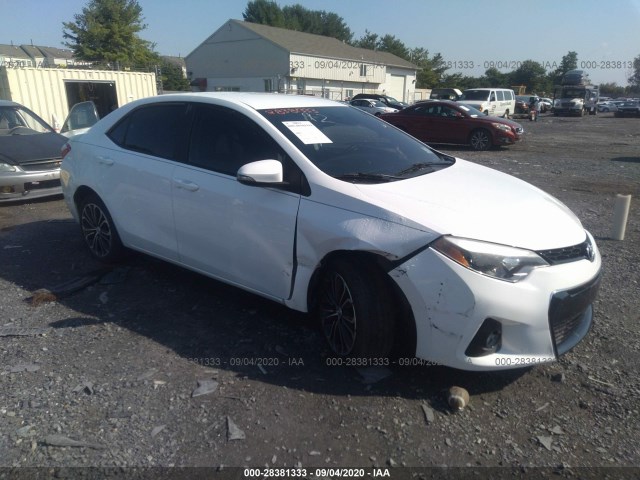 TOYOTA COROLLA 2015 2t1burhe1fc299322