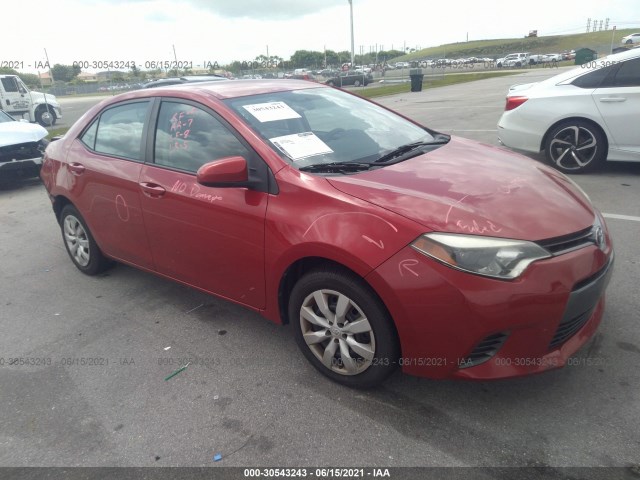 TOYOTA COROLLA 2015 2t1burhe1fc326910