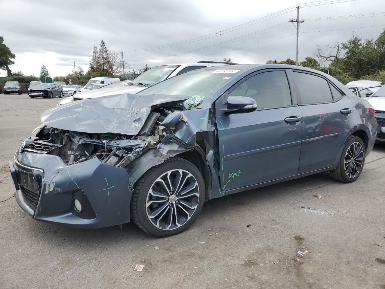 TOYOTA COROLLA 2015 2t1burhe1fc394849