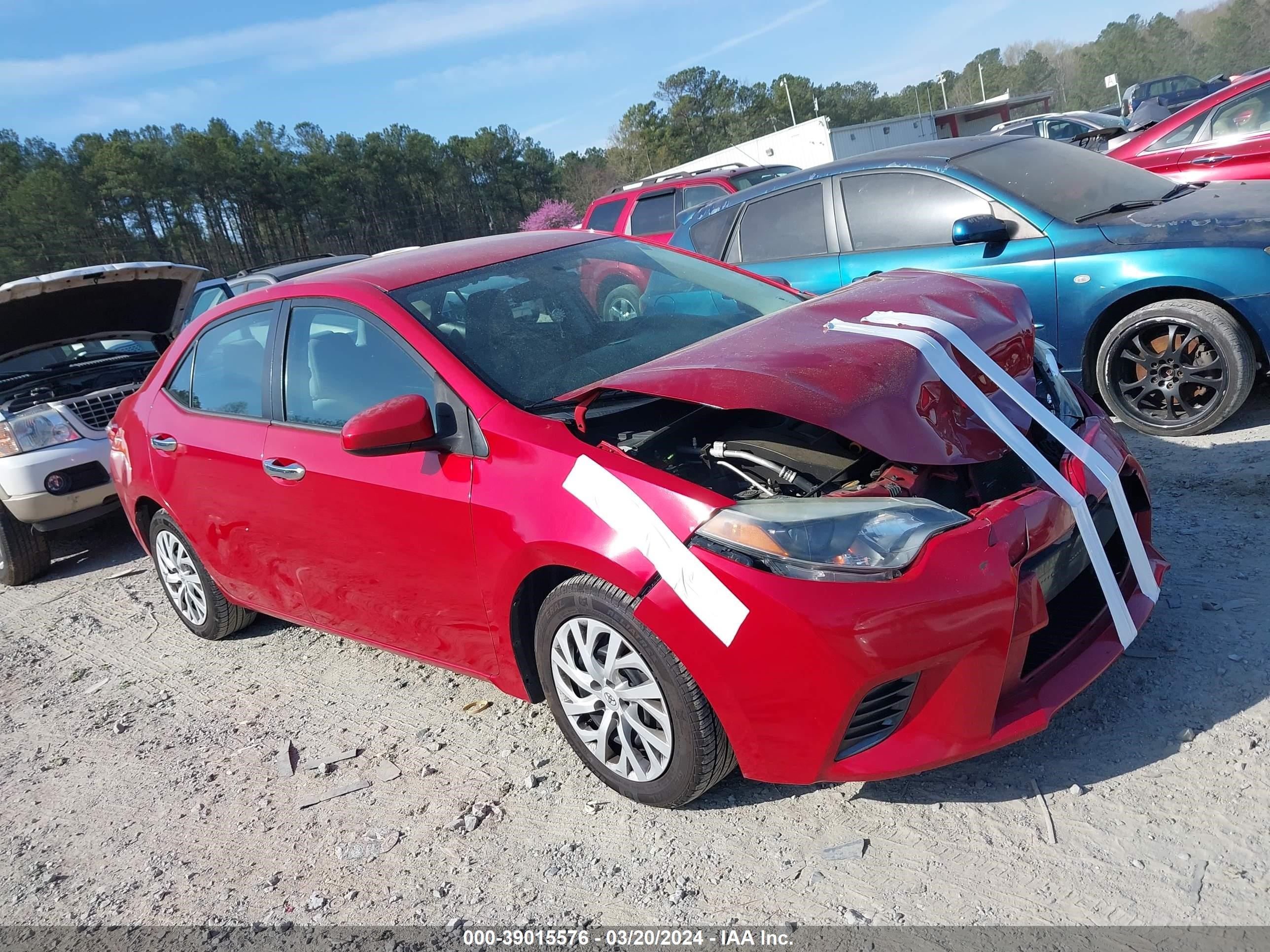 TOYOTA COROLLA 2016 2t1burhe1gc539695