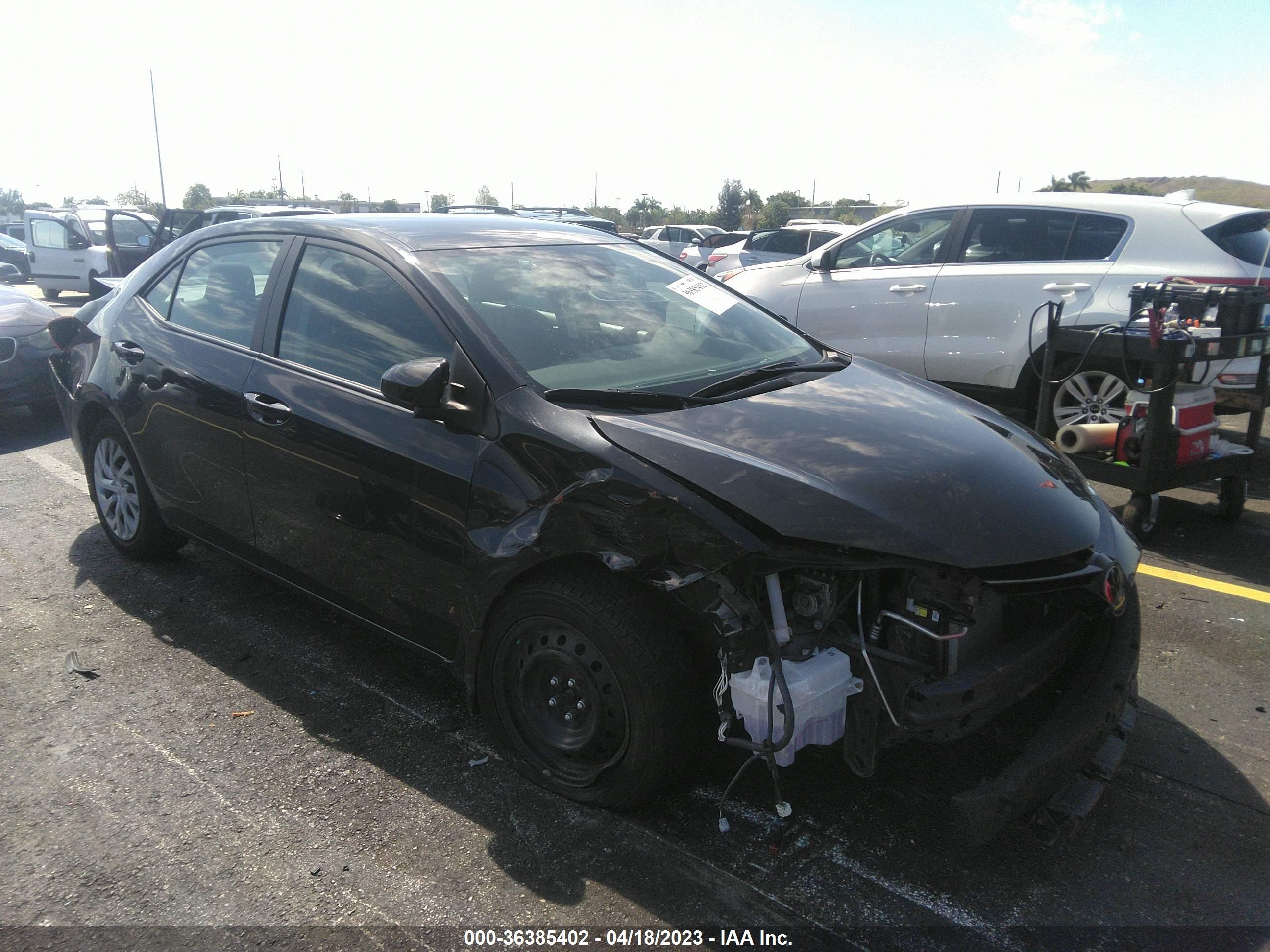 TOYOTA COROLLA 2017 2t1burhe1hc875719