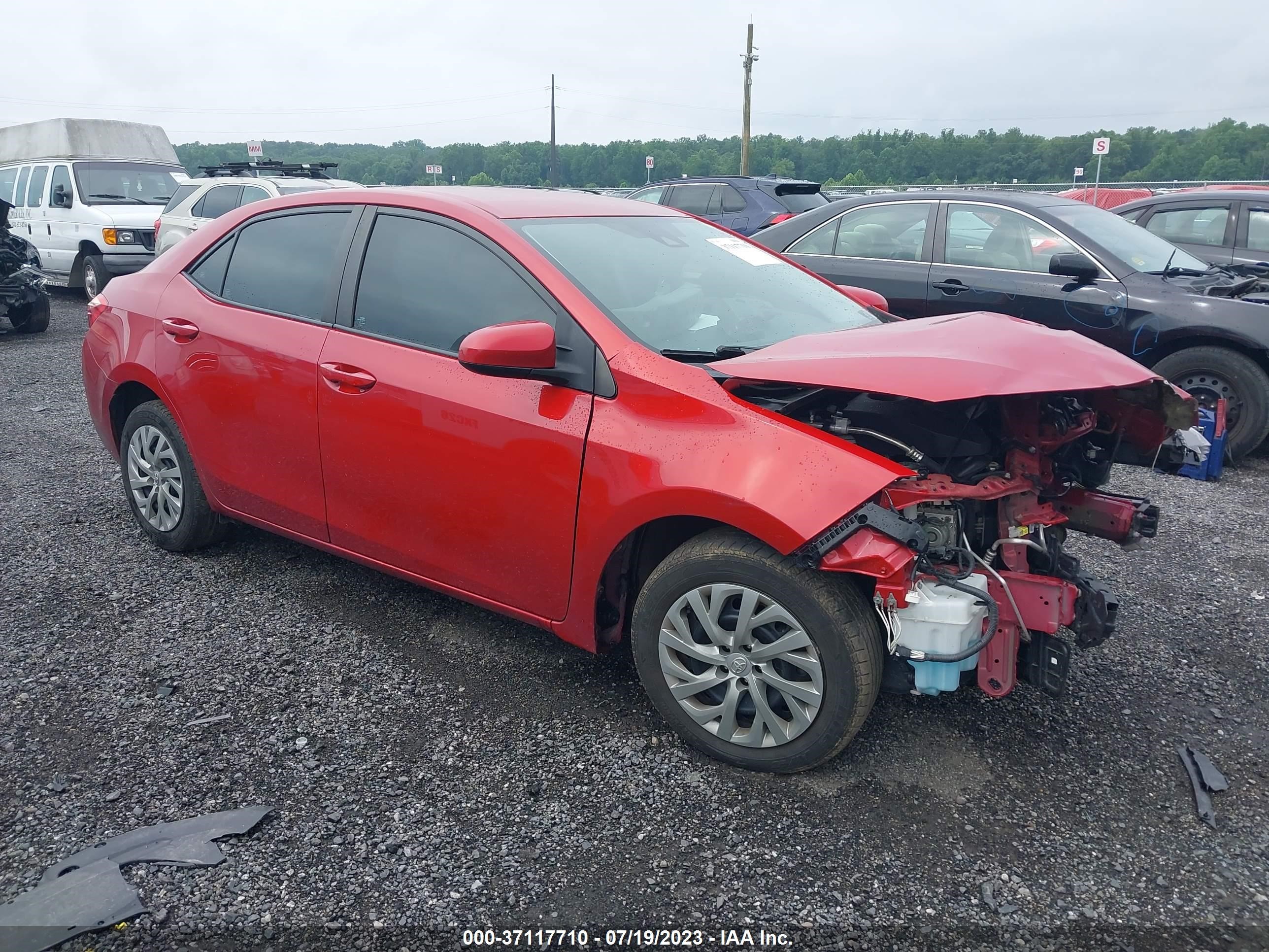 TOYOTA COROLLA 2017 2t1burhe1hc915412