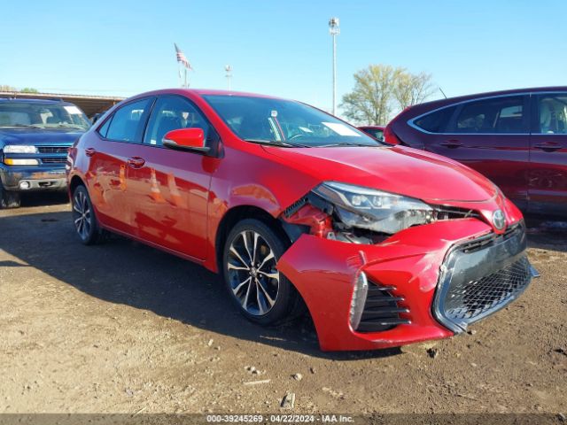 TOYOTA COROLLA 2018 2t1burhe1jc036837