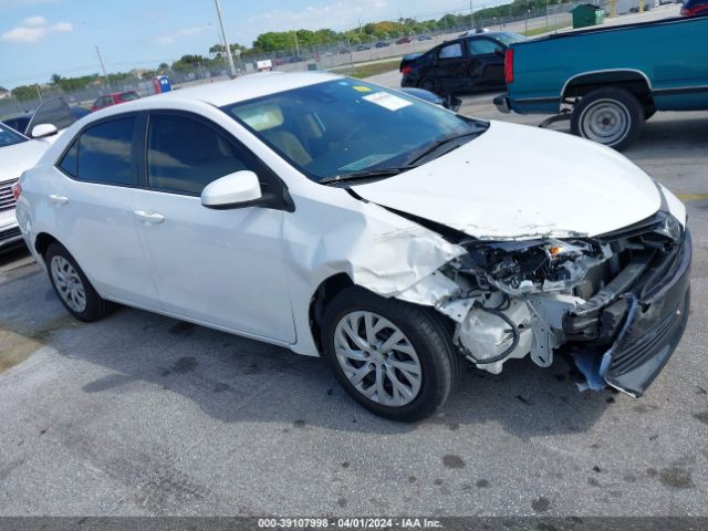 TOYOTA COROLLA 2018 2t1burhe1jc041844